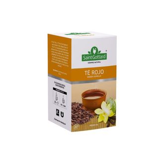 Té Rojo Saint Gottard Sabor Vainilla x 20 saquitos