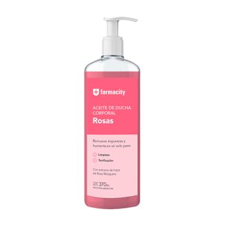 Aceite de Ducha Farmacity Rosas x 370 ml