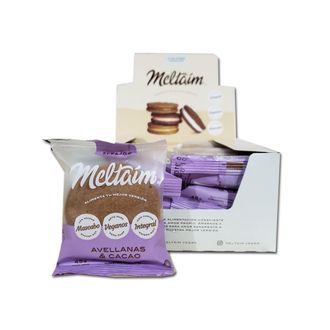 Caja Alfajor Cacao Y Avellanas de Maní Meltaim x 12 un