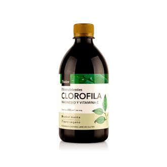 Suplemento Dietario Natier Clorofila Líquida sabor Menta x 500 ml