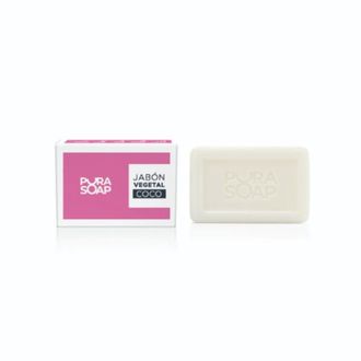 Jabón Vegetal Pura Soap Leche de Coco x 85 g
