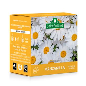 Té Saint Gottard Manzanilla x 10 un