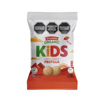 Galletitas Orgánicas Smookies Kids Frutilla x 40 g