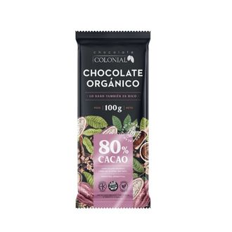 Chocolate Orgánico Konfitt 80% Cacao x 100 g