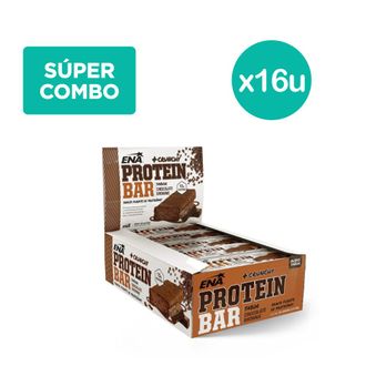 Combo Barra de Proteina Ena Sabor Chocolate Brownie x 46 g x 16 un