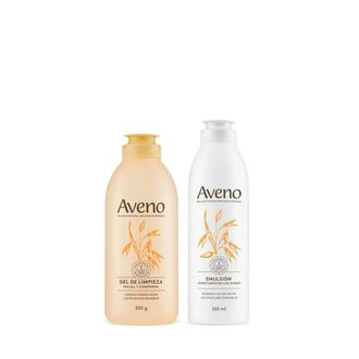 Gel de Limpieza Aveno Facial y Corporal x 250 g + Emulsión x 250 ml