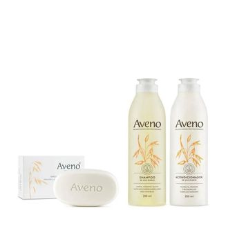 Acondicionador Aveno Restaurador Capilar x 250 ml + Shampoo 250 ml + Jabón 120 g