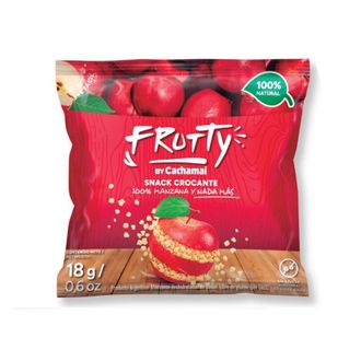 Snack Frutty Manzana Roja Deshidratada x 18 g