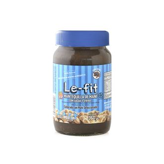 Mantequilla de Maní Le-Fit con Chocolate