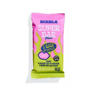 Barrita a Base de Dátiles Diabla Superbar Maní x 35 g