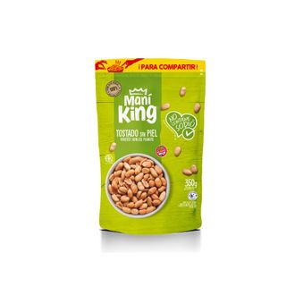 Maní Tostado Mani King Sin Sal x 350 g