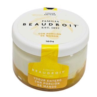 Yogurt Familia Beaudroit Entero Mango x 160 g
