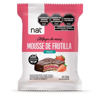 Alfajor de Arroz Nat Frutilla x 28 g