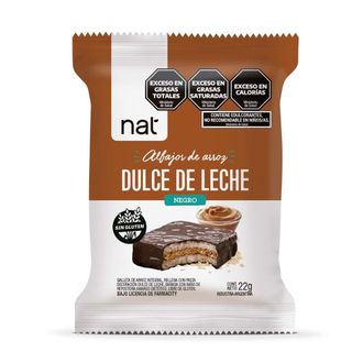 Alfajor de Arroz Nat Negro x 22 g