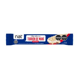 Turron Nat Sin Gluten x 25 g