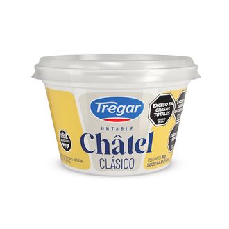 Queso Untable Tregar Chatel Clásico x 180 g
