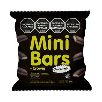 Minibars de Arroz Crowie Chocolimon x 50 g