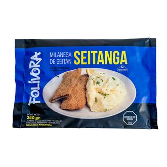 Milanesa Folívora Seitan x 240 g
