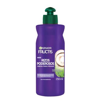 Crema para Peina Garnier Fructis Rizos Poderosos x 250 ml