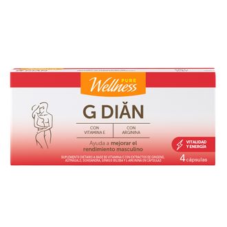 Suplemento Dietario Pure Wellness G-Dian x 4 un