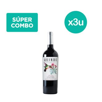 Combo Quinde Malbec x 750 cc