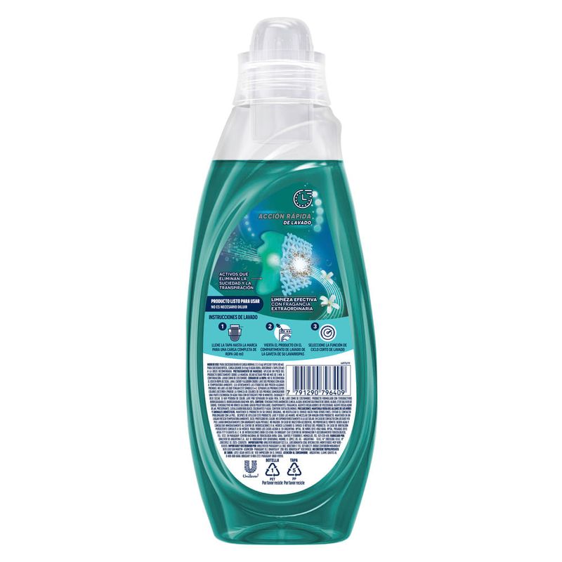 Jabón Líquido Concentrado Skip para Ciclo Corto Limpieza Activa Botella x 800 ml-1761749547340