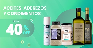 CyberMonday 2024- Mini Banner - Aceites, Aderezos y Condimentos