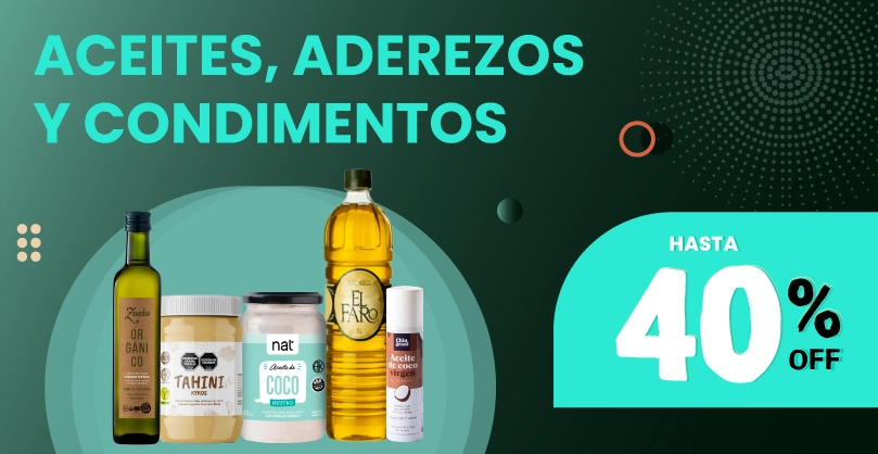 The food market - Black Friday 2024 - Aceites, Aderezos y Condimentos - Hasta 40 Off